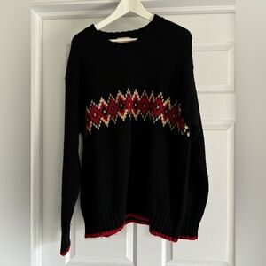 Men’s Vintage 90’s J. Crew Wool Sweater Large